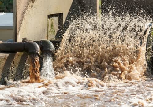 Industrial effluent treatment using LECA